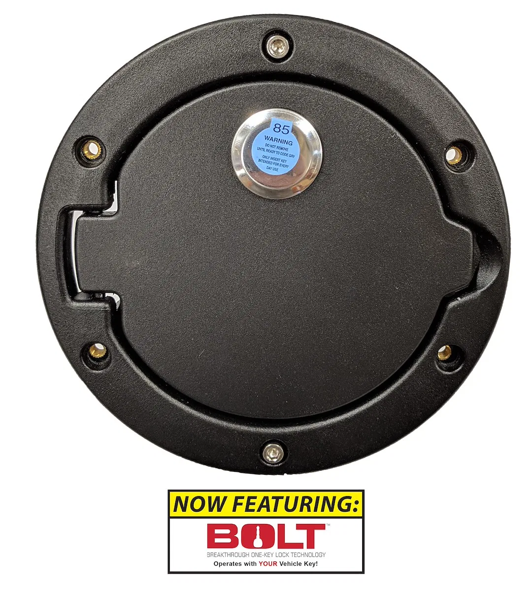 PL3000 – POPNLOCK LLC Fuel Door, Riveted Ring Black Ring and Door Locking With Bolt ® Codeable Techn - view 2